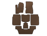 Ford Flex 2009–2019 EVA automatten voor het interieur (3 rijen, 2013-2019, bruin) foto 1