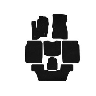 Deluxe textiele automatten (3 rijen, 2013-2019, zwart) foto 1