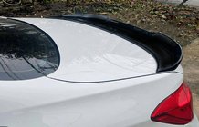 BMW 1 Serie E81/E82/E87/E88 2004–2011 PSM-Style spoiler (voor E82, hoogglans zwart) foto 1