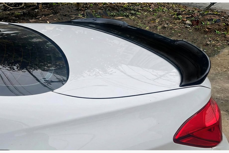 BMW 1 Serie E81/E82/E87/E88 2004–2011 PSM-Style spoiler (voor E82, hoogglans zwart) Image