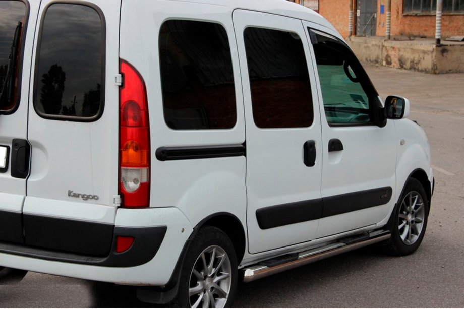 Renault Kangoo 1998–2008 Sidebars (2 stuks, RVS) Foto 5