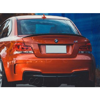 Spoiler P-Style (voor E82, hoogglans zwart) BMW 1 Serie E81/E82/E87/E88 2004–2011 foto 1