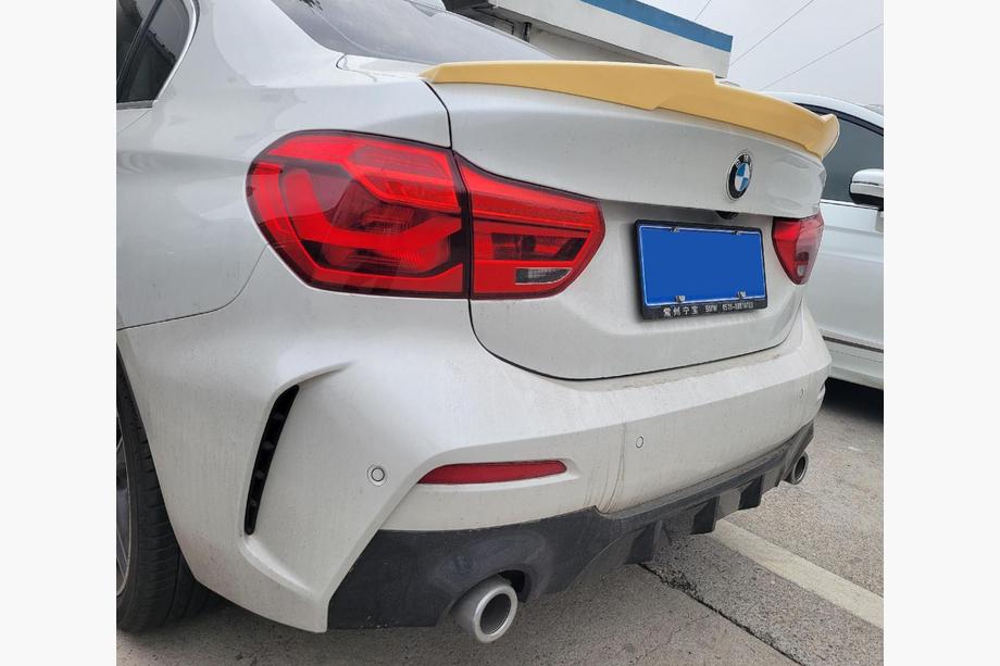 BMW 1 Serie F20/F21 2011–2019 M4-Style spoiler (voor F52, hoogglans zwart) Image