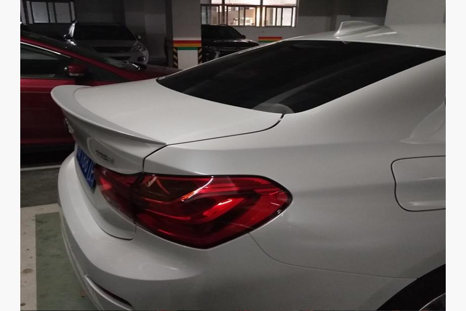 BMW 1 Serie F20/F21 2011–2019 P-Style spoiler (voor F52, hoogglans zwart) Image