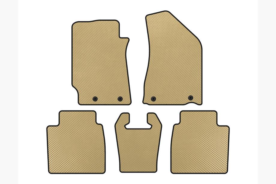 Geely Emgrand EC8 EVA vloermatten (SD, Beige) Image