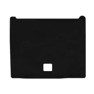 Premium textiele kofferbakmat (Zwart)