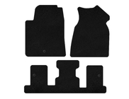 GMC Acadia 2006–2017 Textiele automatten Premium (1e+3e rij, 2013-2017, zwart) foto 1