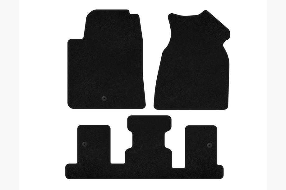 GMC Acadia 2006–2017 Textiele automatten Classic (1+3 rij, 2013-2017, zwart) Image