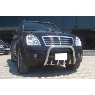 Bullbar QT006 (RVS) SsangYong Rexton I 2001–2017 foto 3