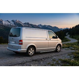 Duru zijtreden (set van 2, aluminium) Volkswagen T5 Transporter 2003–2010 foto 2