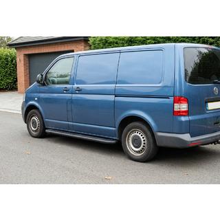 Bosphorus Black side steps (2 st., aluminium) Volkswagen T5 Transporter 2003–2010 foto 1