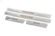 Renault Megane III 2009–2016 Dorpellijsten V-2 (4 stuks, RVS) foto 3