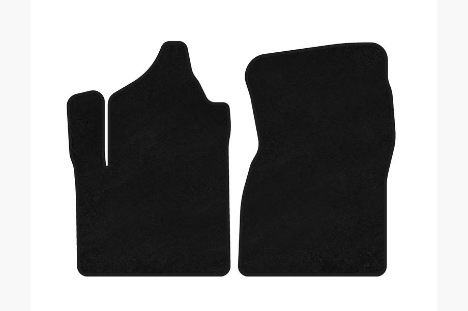 GMC Sierra 2013–2019 Deluxe textiele automatten (zwart) Image