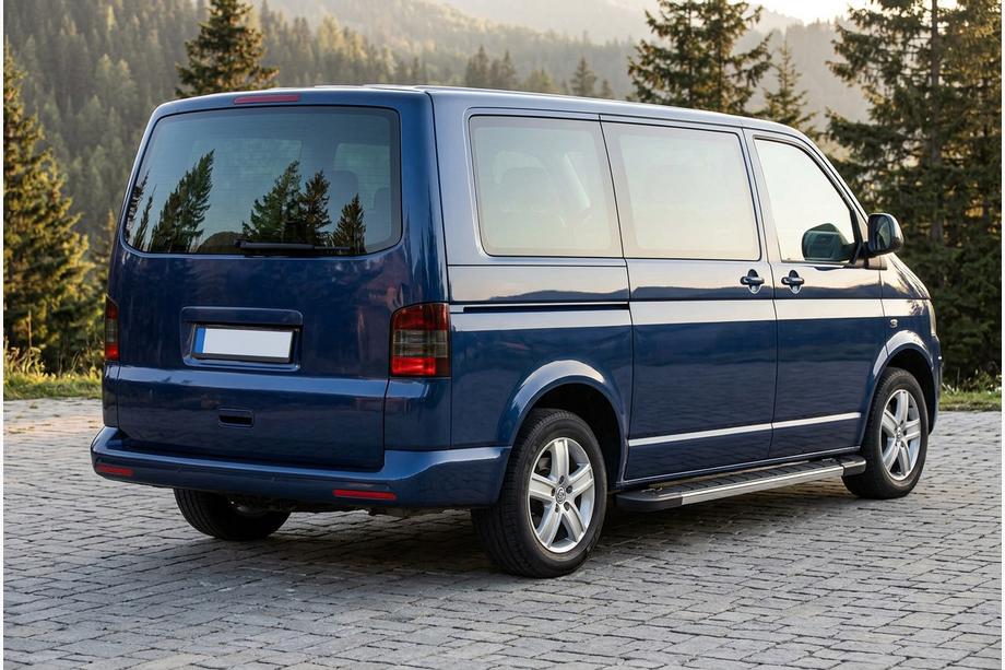 Volkswagen T5 Multivan 2003–2010 Zijtreden RedLine V1 (2 stuks, aluminium) Lange wielbasis Image