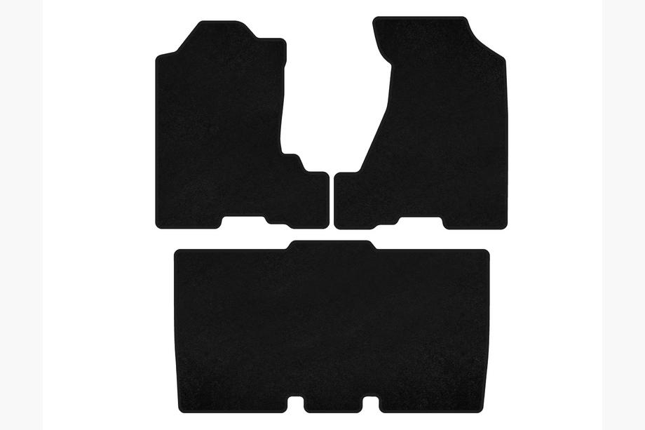 Honda Element 2003–2011 Premium stoffen automatten (Zwart) Image