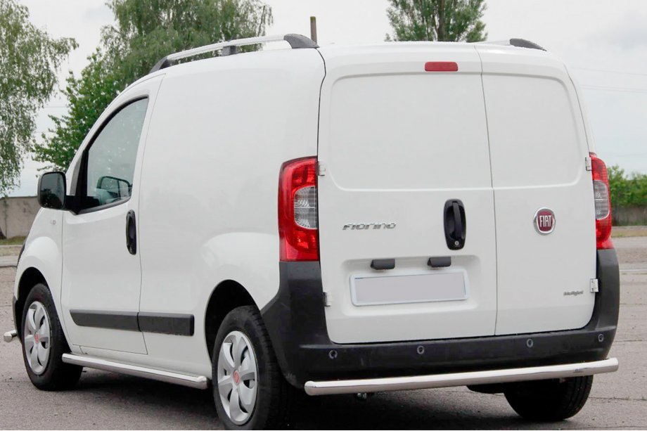 Fiat Fiorino/Qubo 2008–2024 Achterbeschermbeugel (RVS) Image