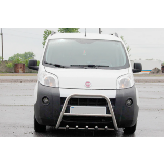 Bullbar WT006 (RVS) Fiat Fiorino/Qubo 2008–2024 foto 1