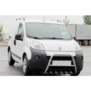 Bullbar WT006 (RVS) Fiat Fiorino/Qubo 2008–2024 foto 2