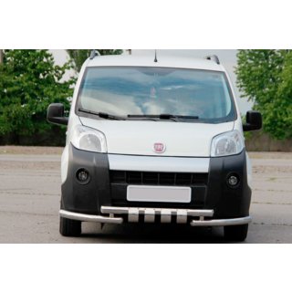 RVS bullbar voorzijde Shark Fiat Fiorino/Qubo 2008–2024 foto 1