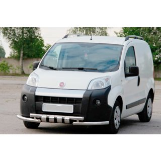RVS bullbar voorzijde Shark Fiat Fiorino/Qubo 2008–2024 foto 3