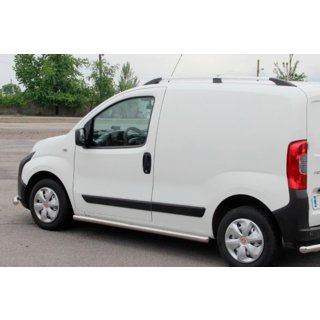 Sidebars Ø60 (2 stuks, RVS) Fiat Fiorino/Qubo 2008–2024 foto 1