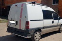 Fiat Scudo 1996–2007 Achterbeschermbeugel AK005 (RVS) foto 3