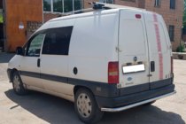 Fiat Scudo 1996–2007 Achterbeschermbeugel AK005 (RVS) foto 2