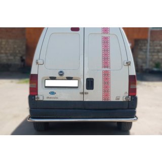 Achterbeschermbeugel AK005 (RVS) Fiat Scudo 1996–2007 foto 1