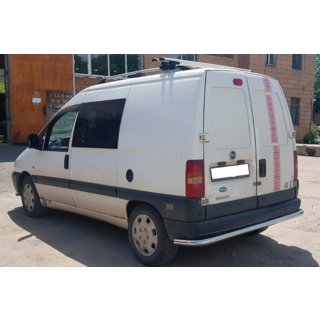 Achterbeschermbeugel AK005 (RVS) Fiat Scudo 1996–2007 foto 2
