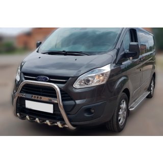 Bullbar WT006 F1-56 (roestvrij staal) Ford Custom 2013–2022