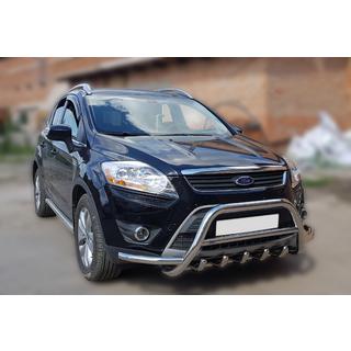 WT003-Exclusive RVS bullbar Ford Kuga 2008–2013 foto 2