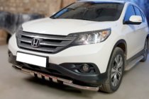 Honda CRV 2012–2016 RVS bullbar voorzijde Shark foto 2