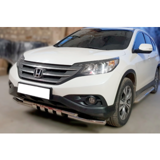 RVS bullbar voorzijde Shark Honda CRV 2012–2016 foto 2