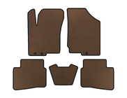 Kia Forte 2008–2024 EVA automatten (2008-2012, Bruin) foto 1