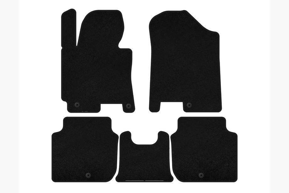 Kia Forte 2008–2024 Textielen automatten Classic (2012-2016, Zwart) Image
