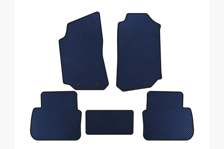 Saab 9-5 1997–2010 EVA automatten (Blauw) Foto 1
