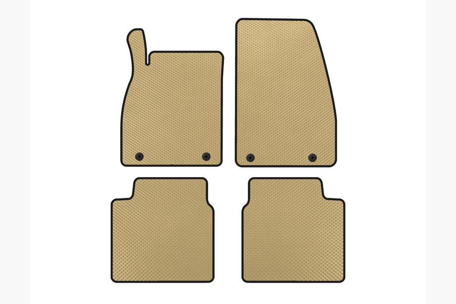 Saab 9-5 2010–2012 EVA automatten (Beige) Image