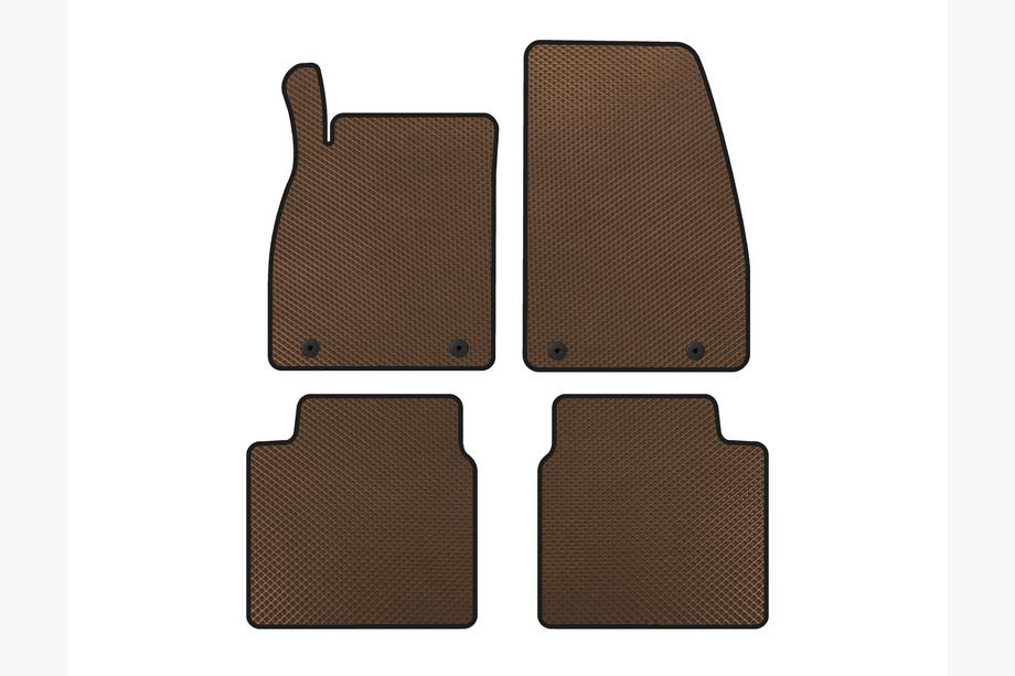 Saab 9-5 2010–2012 EVA automatten (bruin) Image