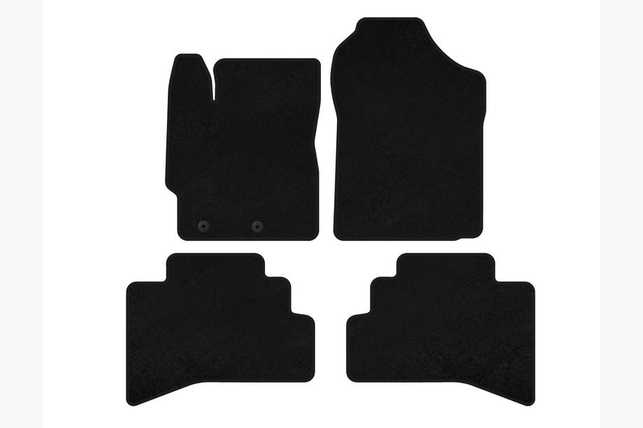 Toyota Prius C 2012–2019 Premium stoffen automatten (Zwart) Image