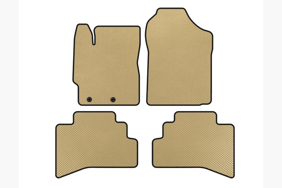 Toyota Prius C 2012–2019 EVA automatten (Beige) Image