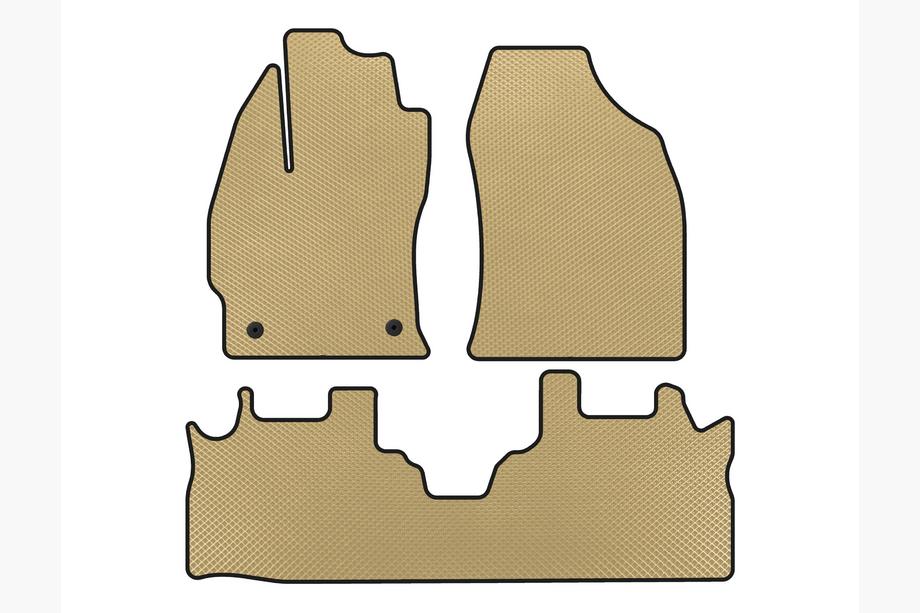 Toyota Prius Plus EVA automatten (2 rijen, beige) Image