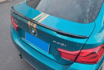 BMW 4 Serie F32/F33/F36 2012–2020 P-Style spoiler (voor F36, hoogglans zwart) foto 1