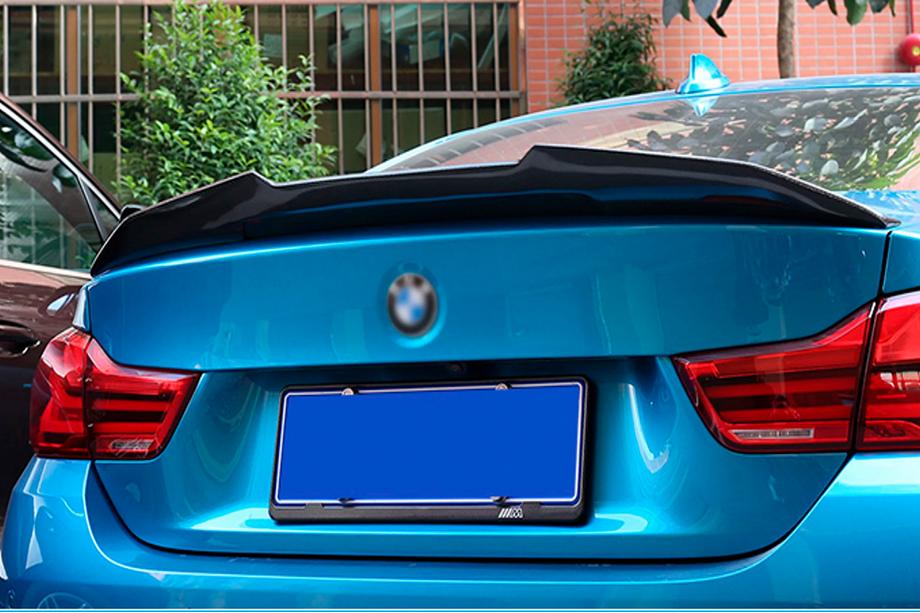 BMW 4 Serie F32/F33/F36 2012–2020 PSM-stijl spoiler (voor F36, hoogglans zwart) Foto 1