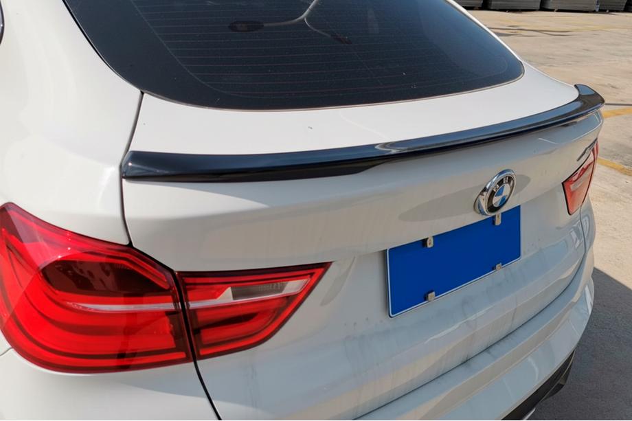 BMW X4 F26 2014–2018 Spoiler P-Style (hoogglans zwart) Image