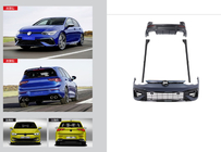 Volkswagen Golf 8 2019– R bodykit foto 1