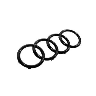 Audi Black voorste embleem (285 x 100 mm) foto 3