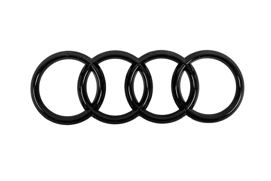 Audi Black voorste embleem (285 x 100 mm) Image