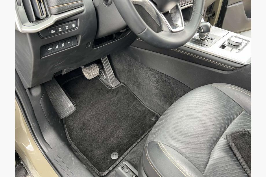 Mazda CX-70 2024– Deluxe textiele automatten (zwart) Image