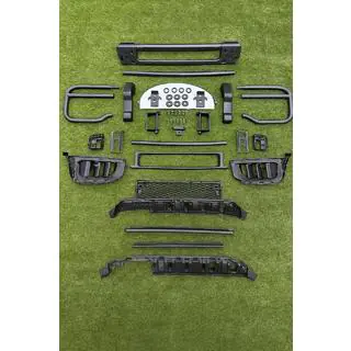 Voorbumperbeschermer met grille (voor AMG G63) Mercedes G class W465 2025– foto 2