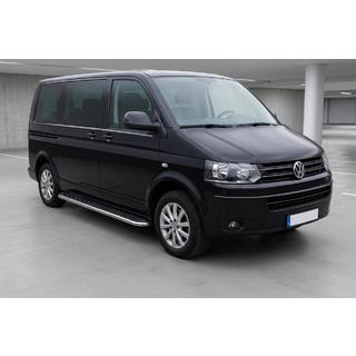 Maydos V1 zijtreden (set 2 stuks, aluminium + RVS) Volkswagen T5 2010–2015 foto 1